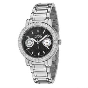 Invicta Women's 0098 II Collection Stainless Steel Diamond Accented Watch